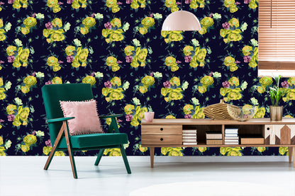 Wallpaper Freesia Roses