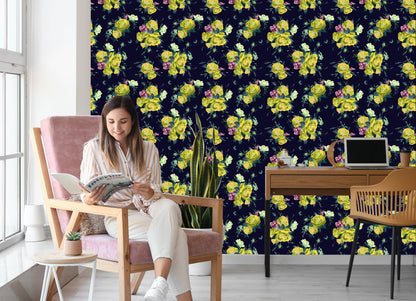Wallpaper Freesia Roses