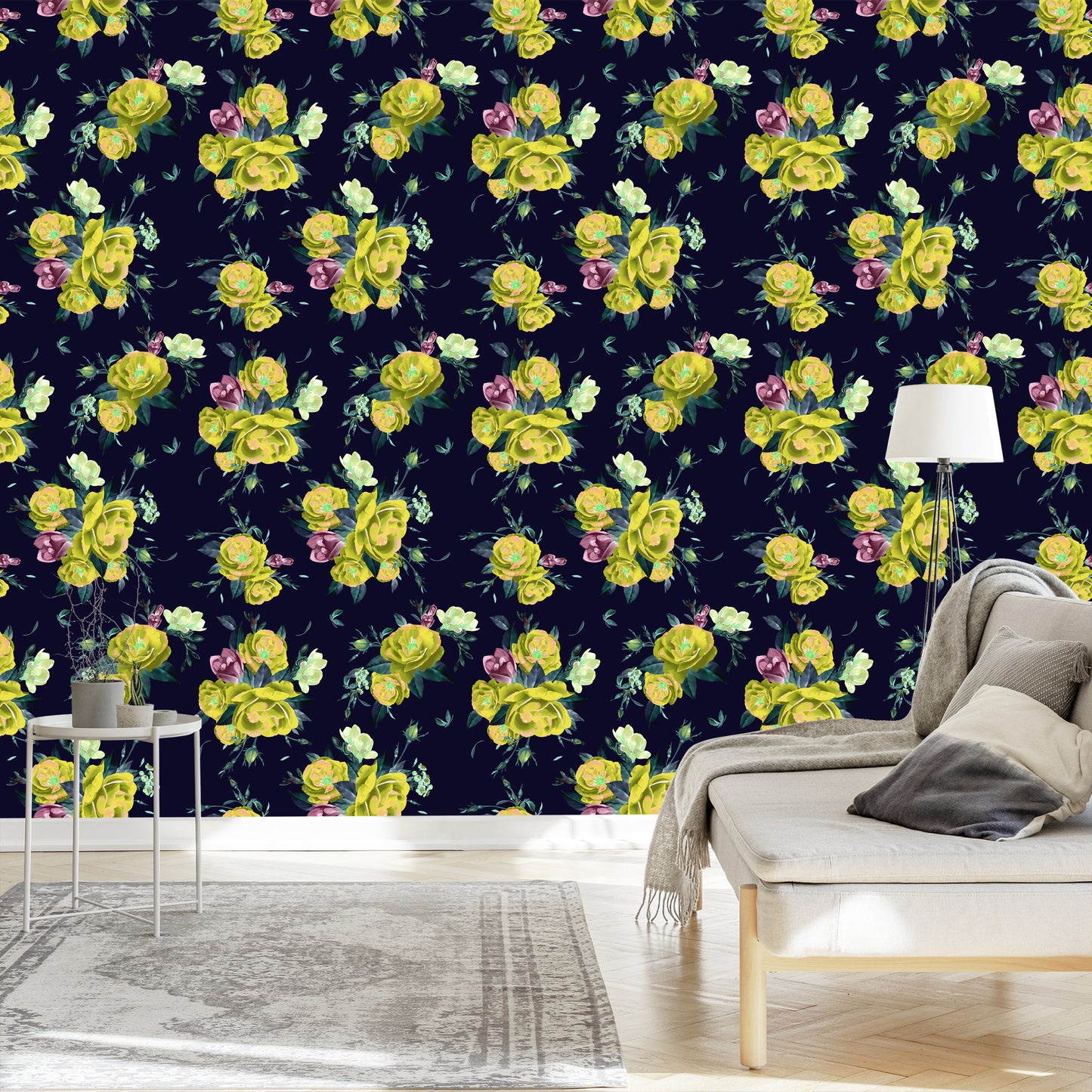 Wallpaper Freesia Roses