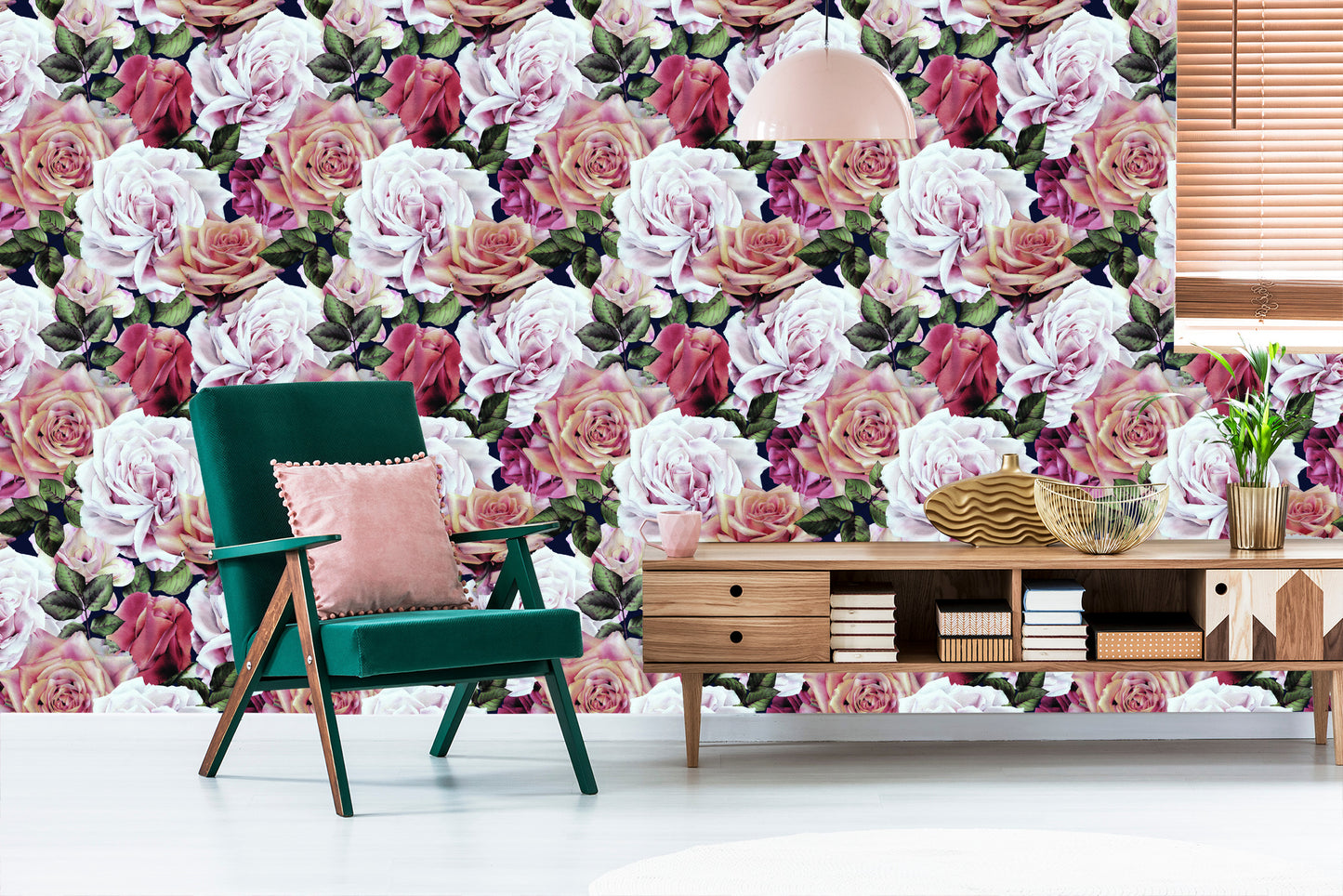 Wallpaper Beautiful English Roses