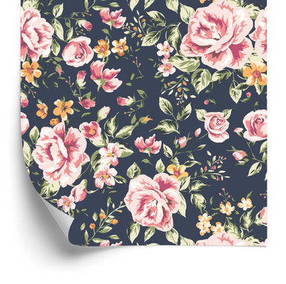 Wallpaper Roses Orange Flowers