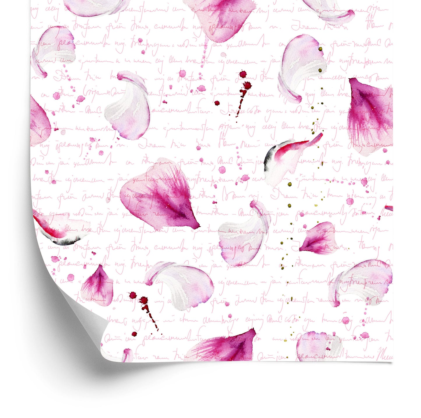 Wallpaper Rose Petals