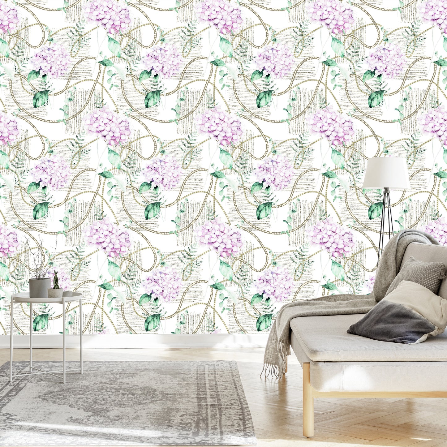 Wallpaper Hydrangeas With Chains