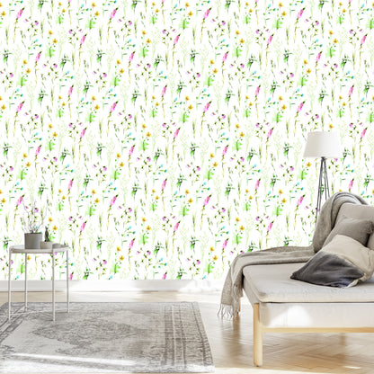 Wallpaper Wild Field Plants