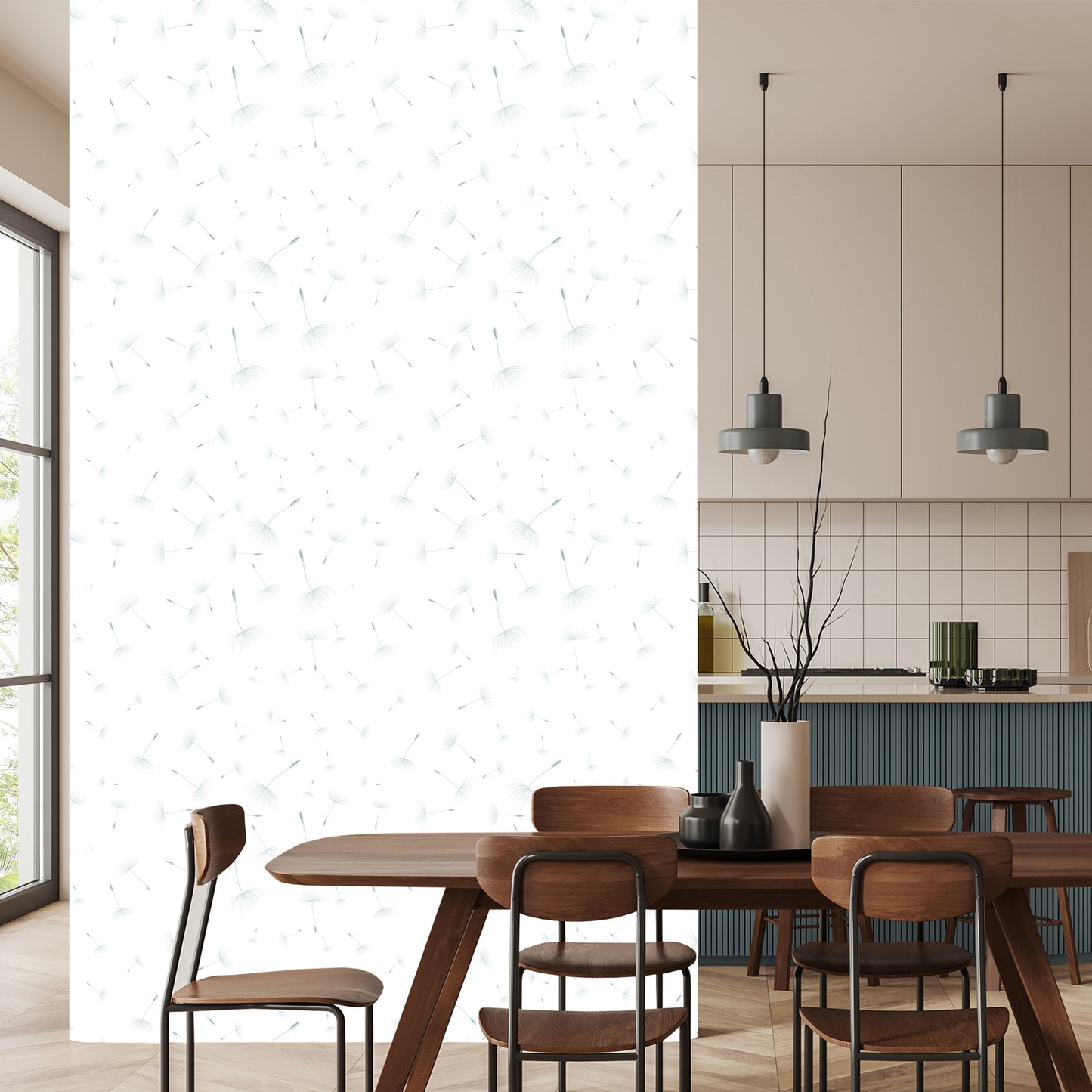 Wallpaper Dandelion Seeds