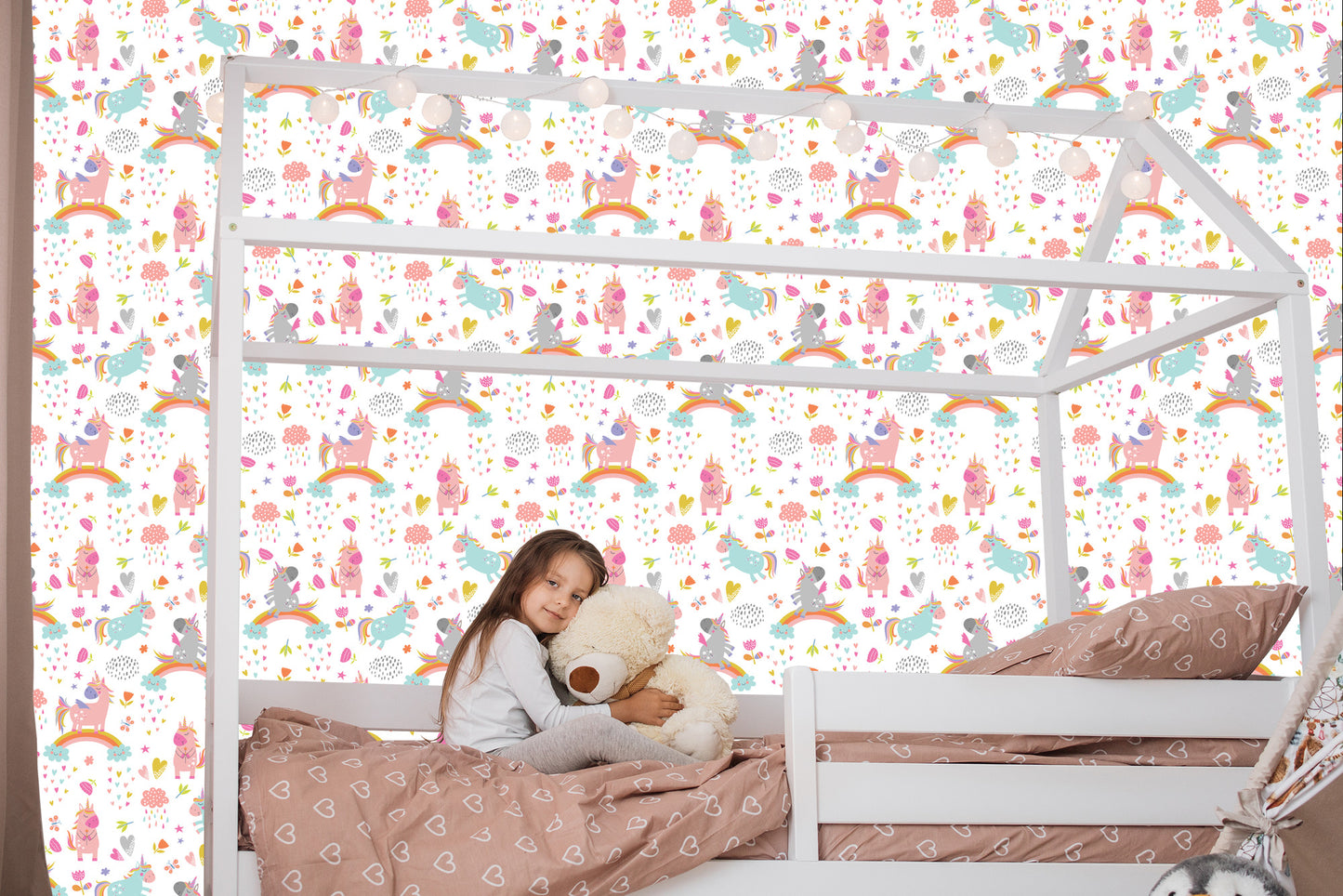 Wallpaper For Kids - Magic Unicorns