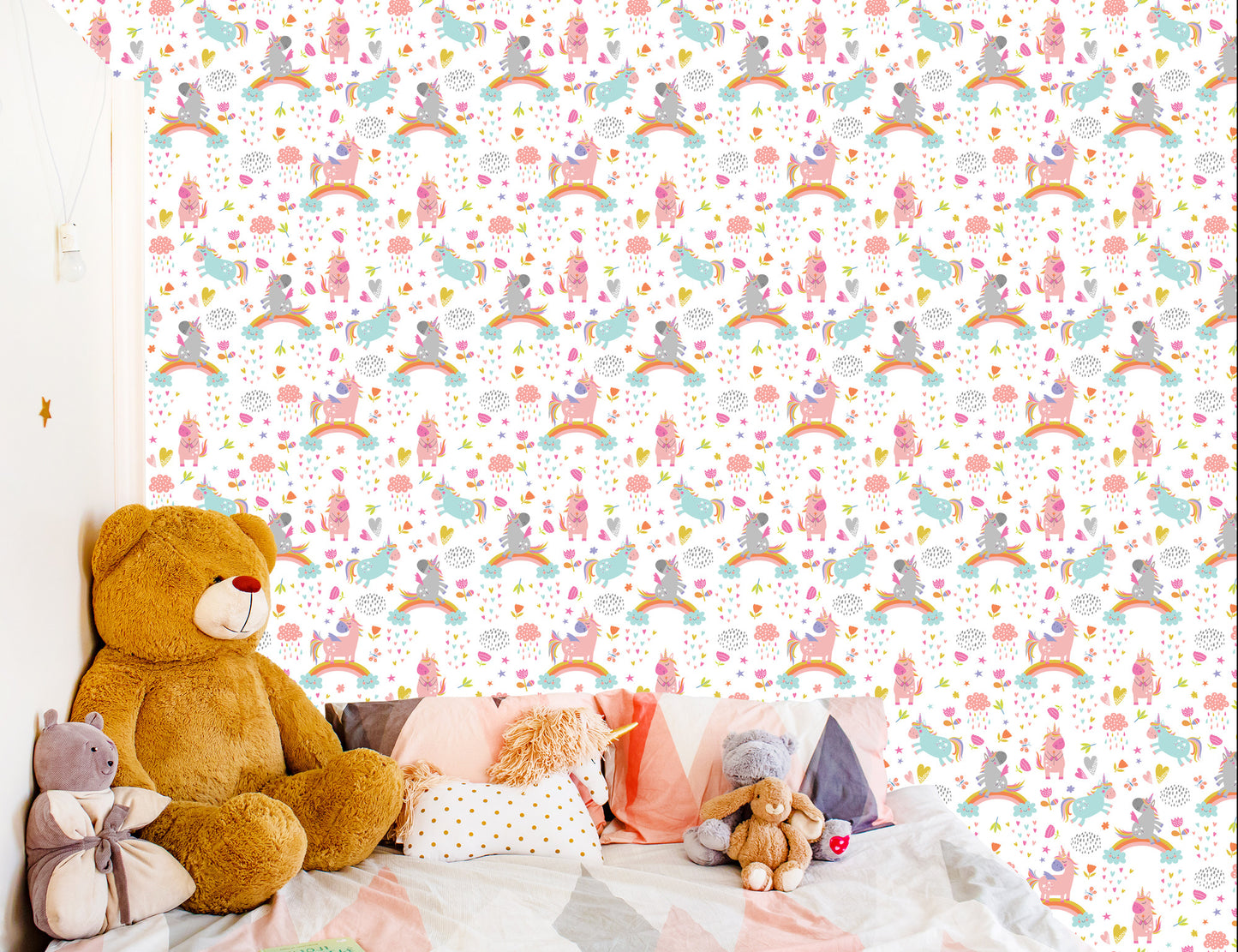 Wallpaper For Kids - Magic Unicorns
