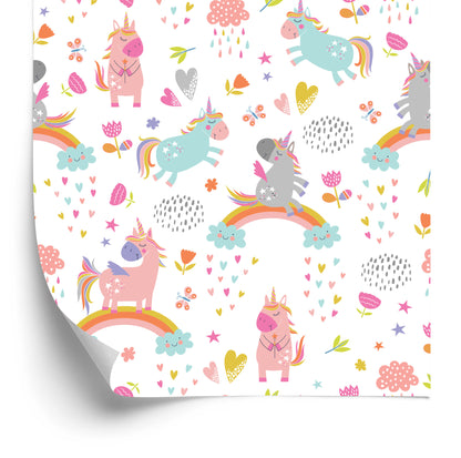 Wallpaper For Kids - Magic Unicorns
