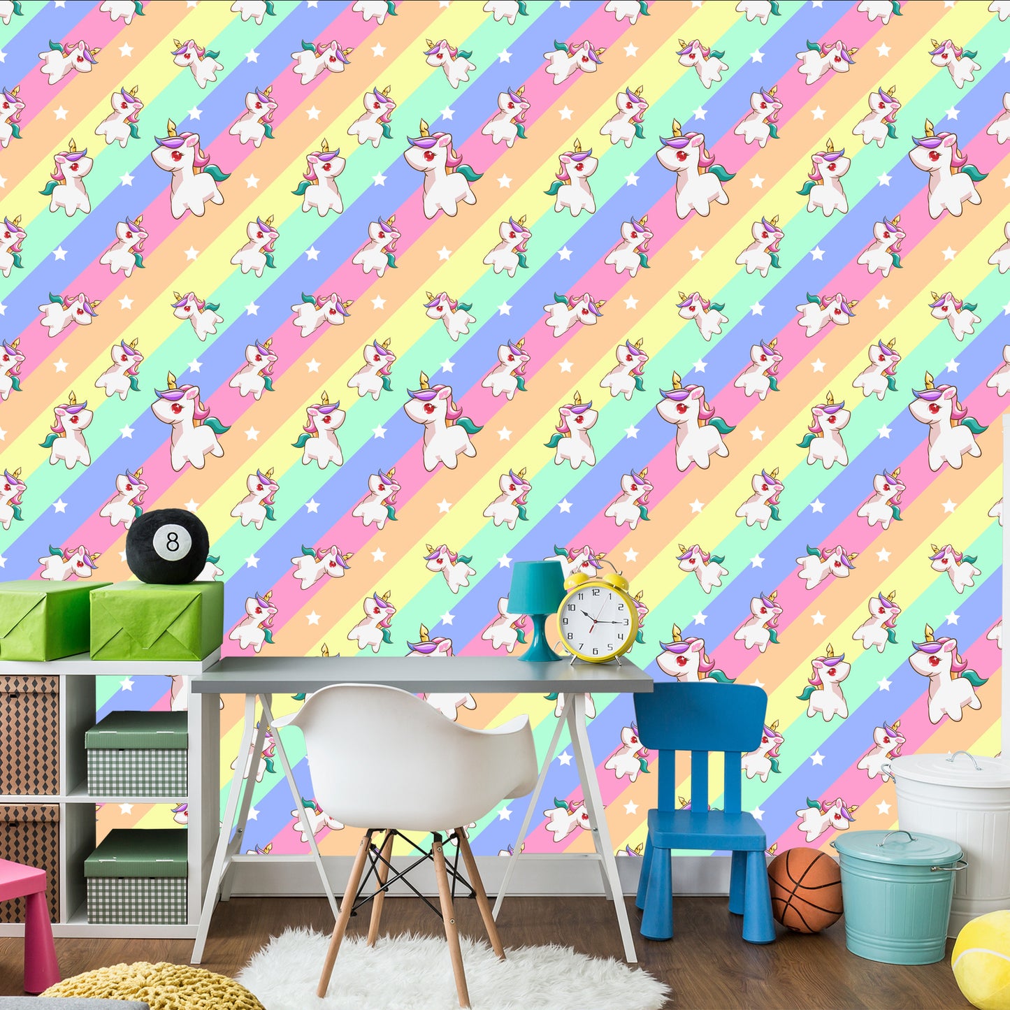 Wallpaper For Children - Little Unicorns