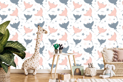 Wallpaper For Girls Animals Stars Dots