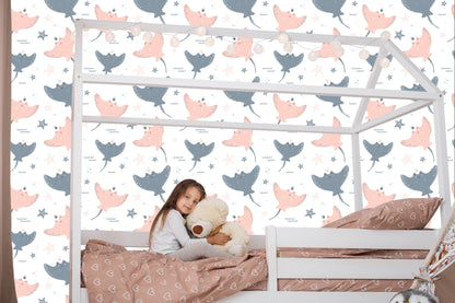 Wallpaper For Girls Animals Stars Dots
