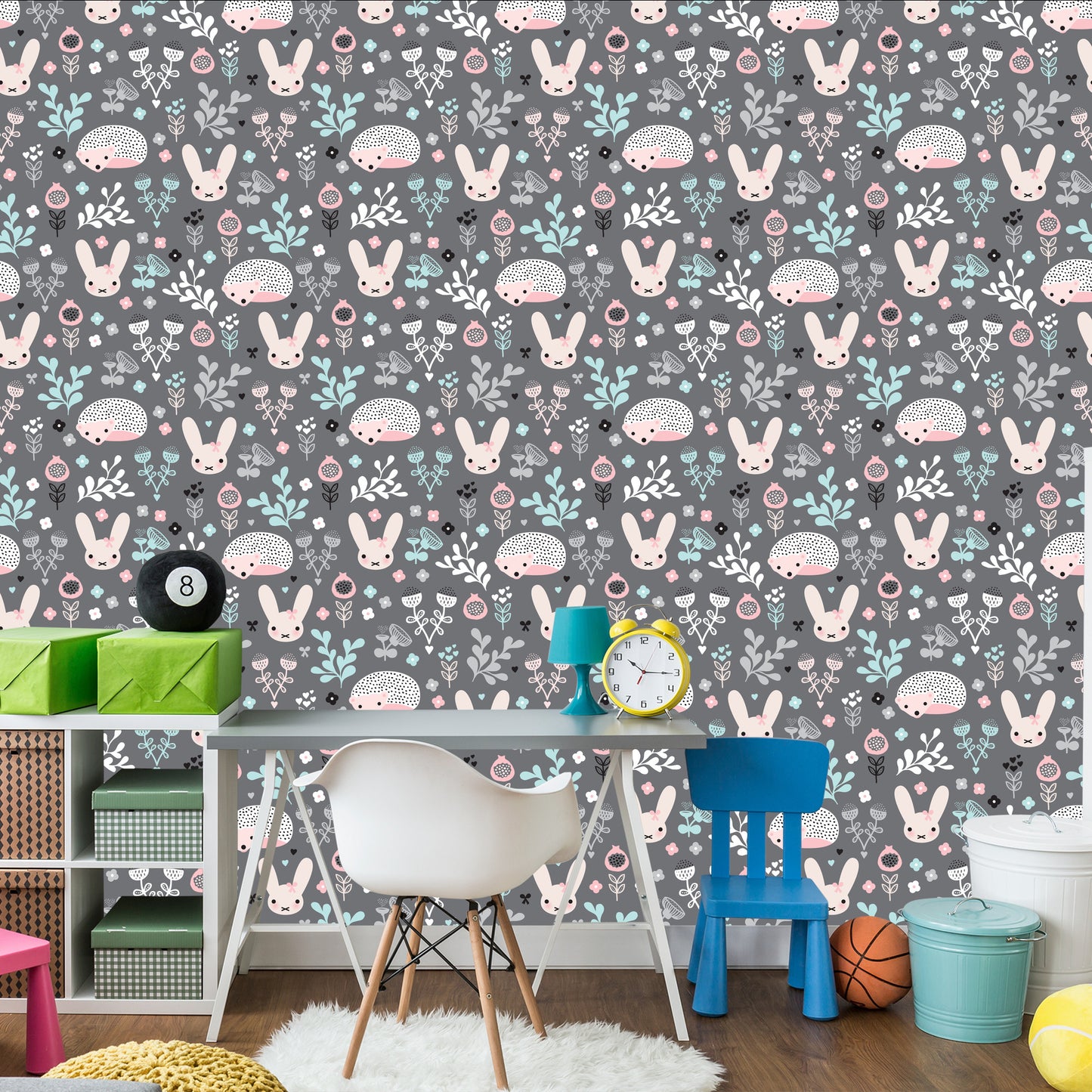 Wallpaper For A Girl, Animals, Hares, Plants
