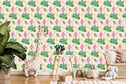Wallpaper For Girls Mermaids Flowers Plants