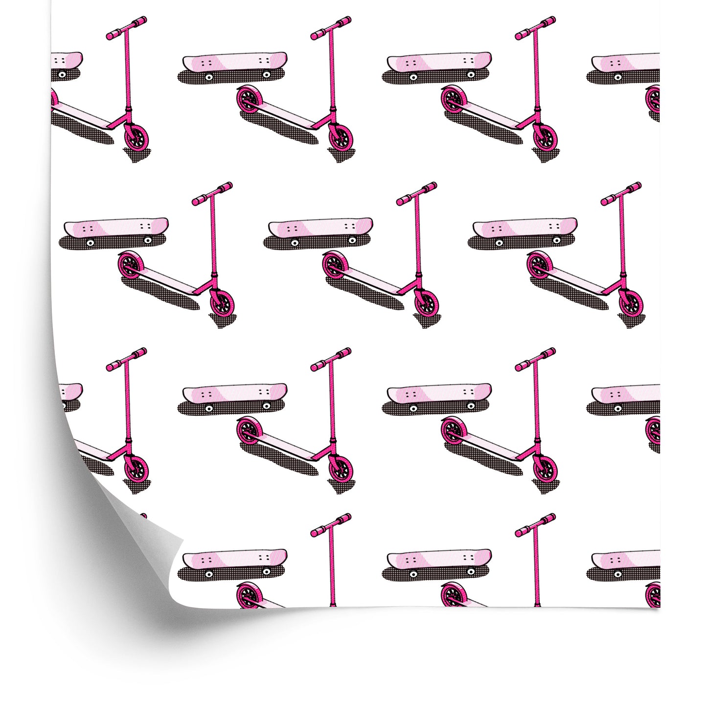Wallpaper Scooters And Skateboards