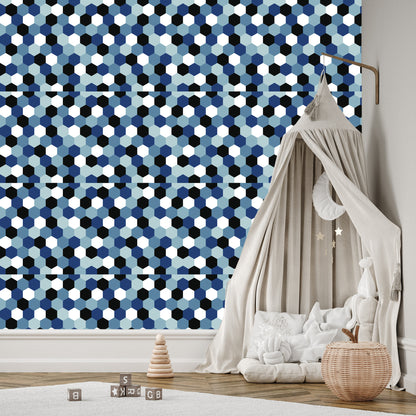 Wallpaper Geometric Youth Room For A Boy