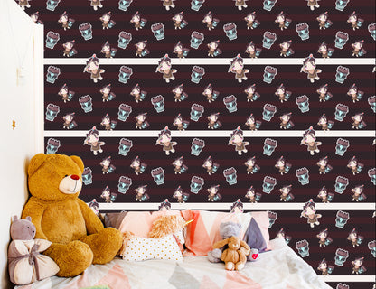 Wallpaper Boys With Indian Masks