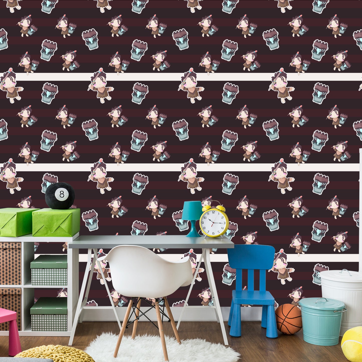 Wallpaper Boys With Indian Masks