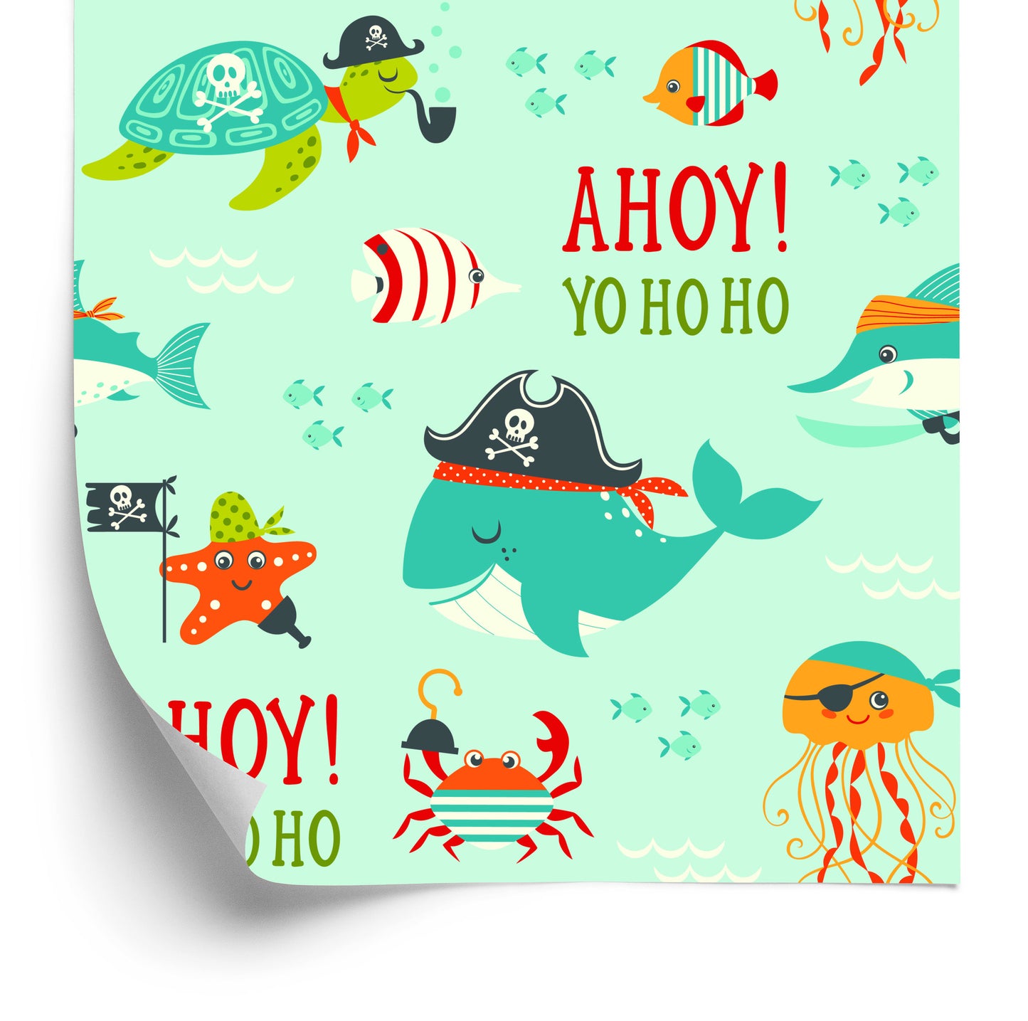 Wallpaper Underwater Pirates