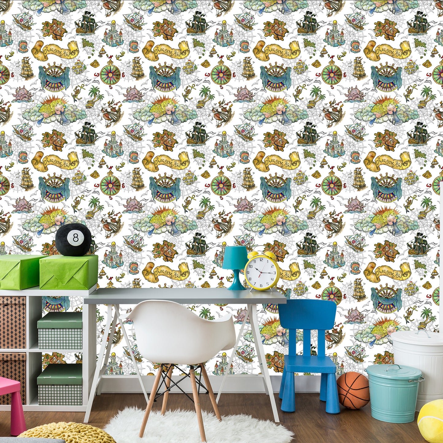 Wallpaper Pirate Symbols