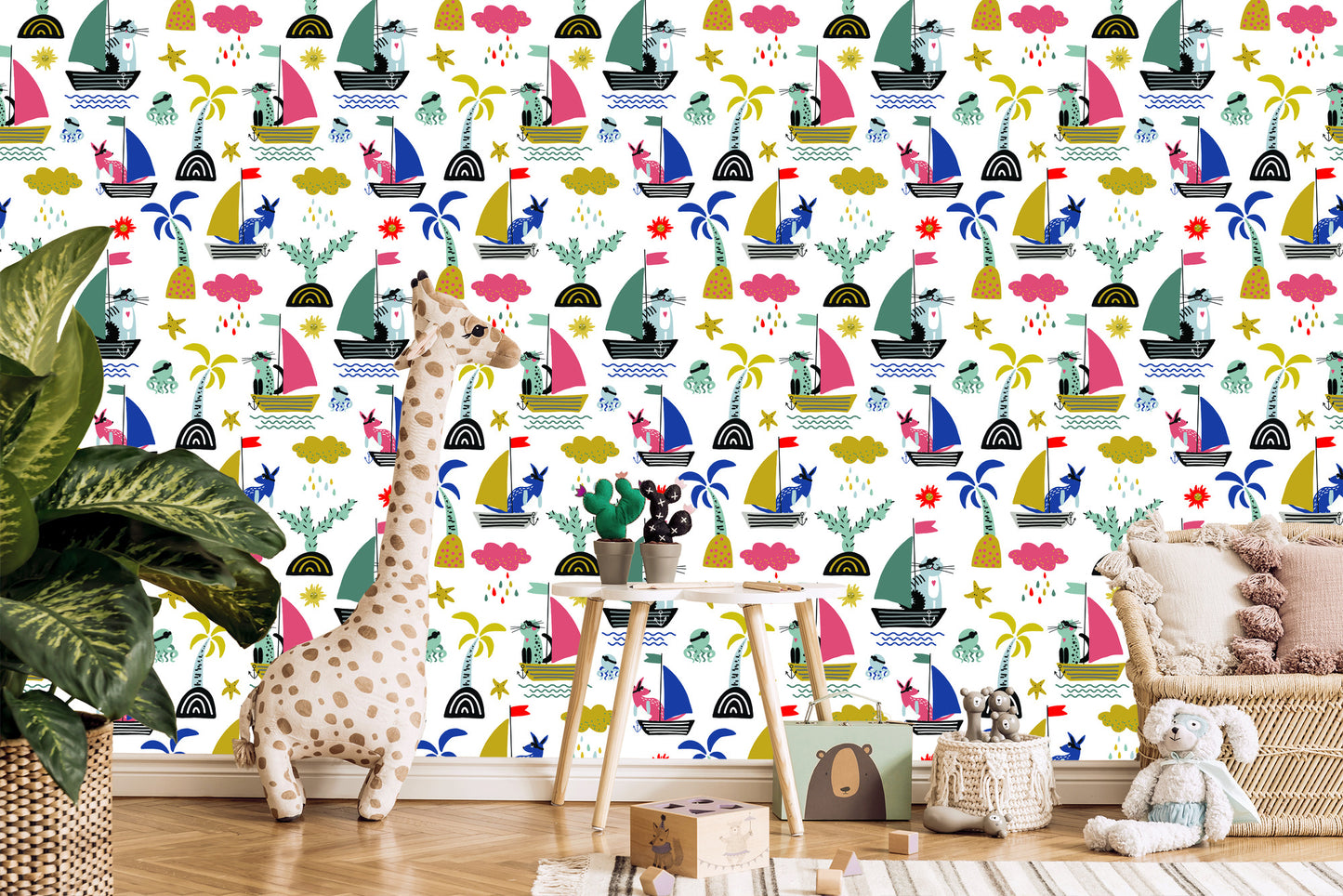 Wallpaper Fairy-Tale Pirates