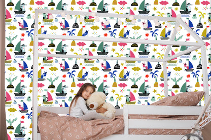 Wallpaper Fairy-Tale Pirates