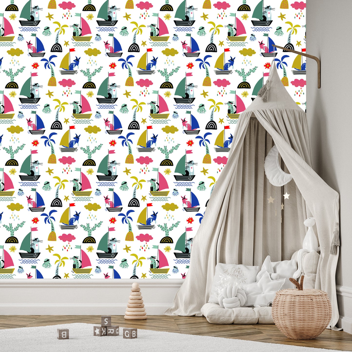 Wallpaper Fairy-Tale Pirates