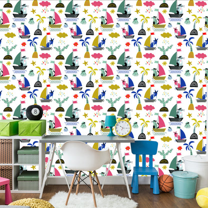 Wallpaper Fairy-Tale Pirates