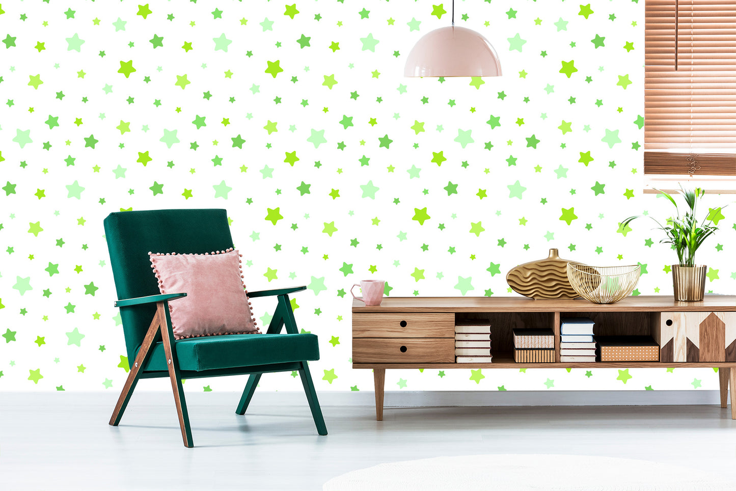 Wallpaper For Children - Colorful Stars