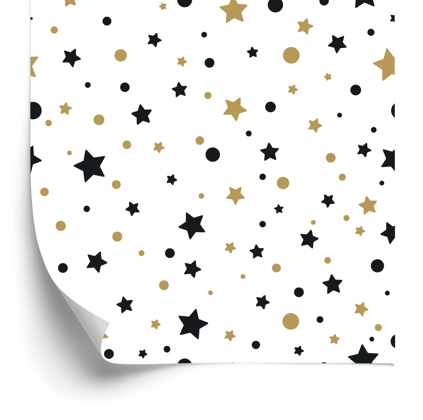Wallpaper For Children - Stars And Circles