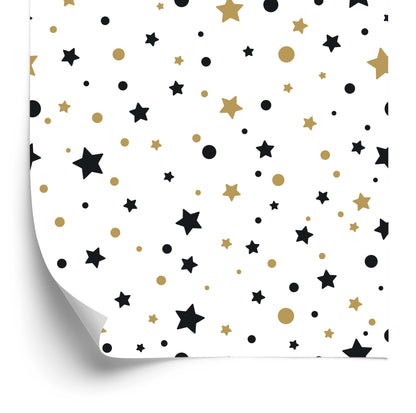 Wallpaper For Children - Stars And Circles