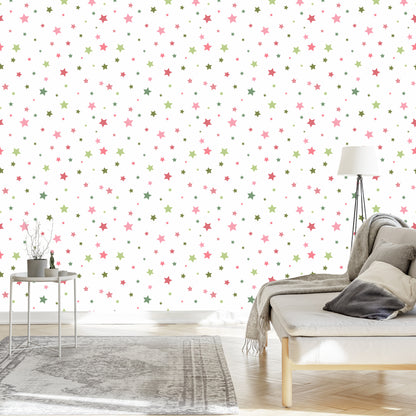 Wallpaper For Children - Colorful Stars