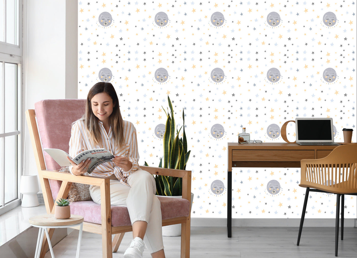 Wallpaper Stars And Moons