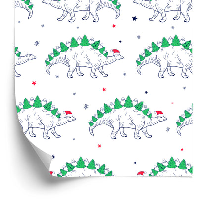 Wallpaper Tree Dinosaurs For Baby's Room
