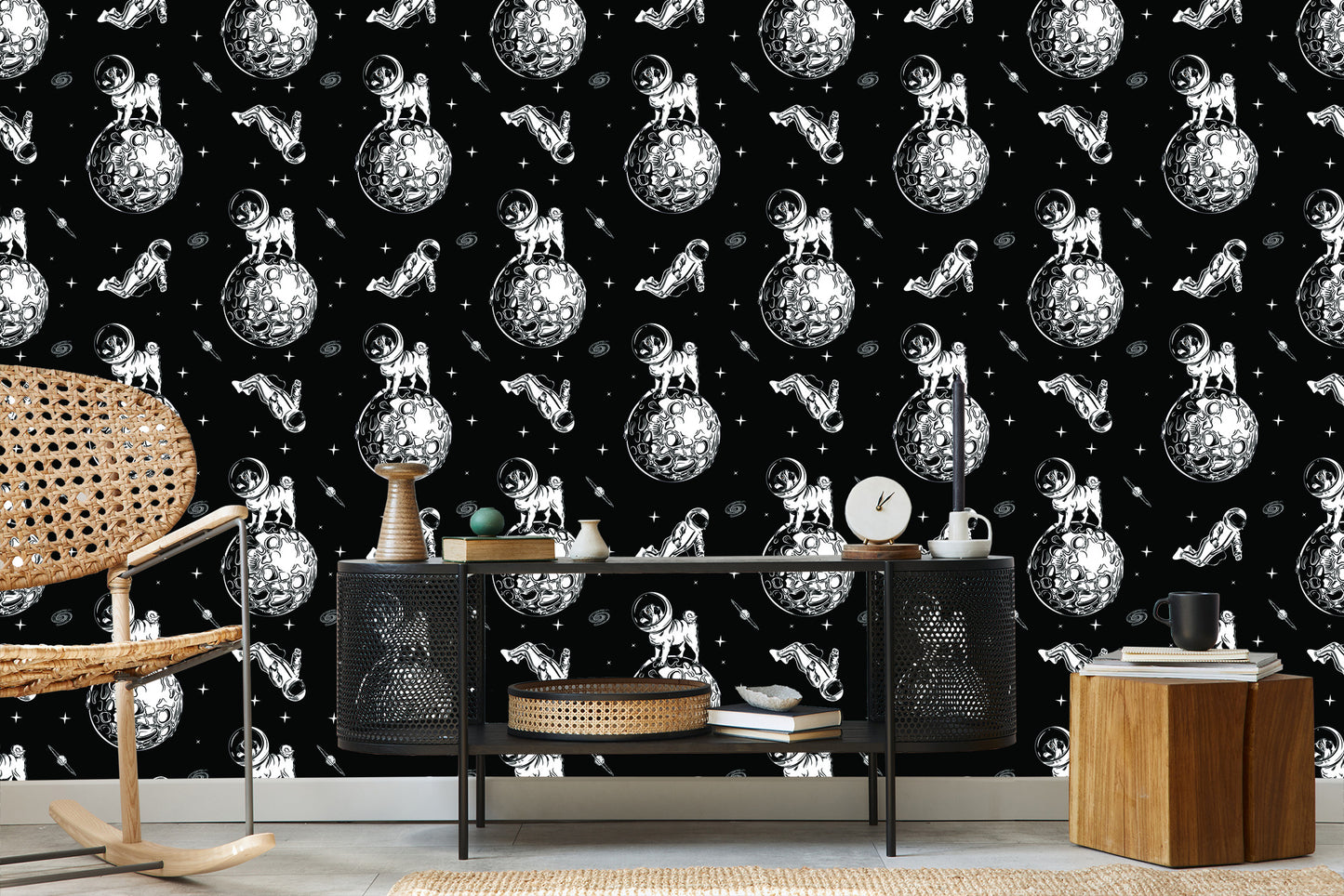 Wallpaper Dogs In Space