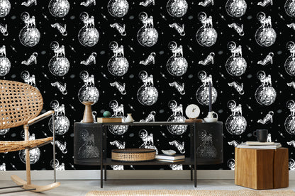 Wallpaper Dogs In Space