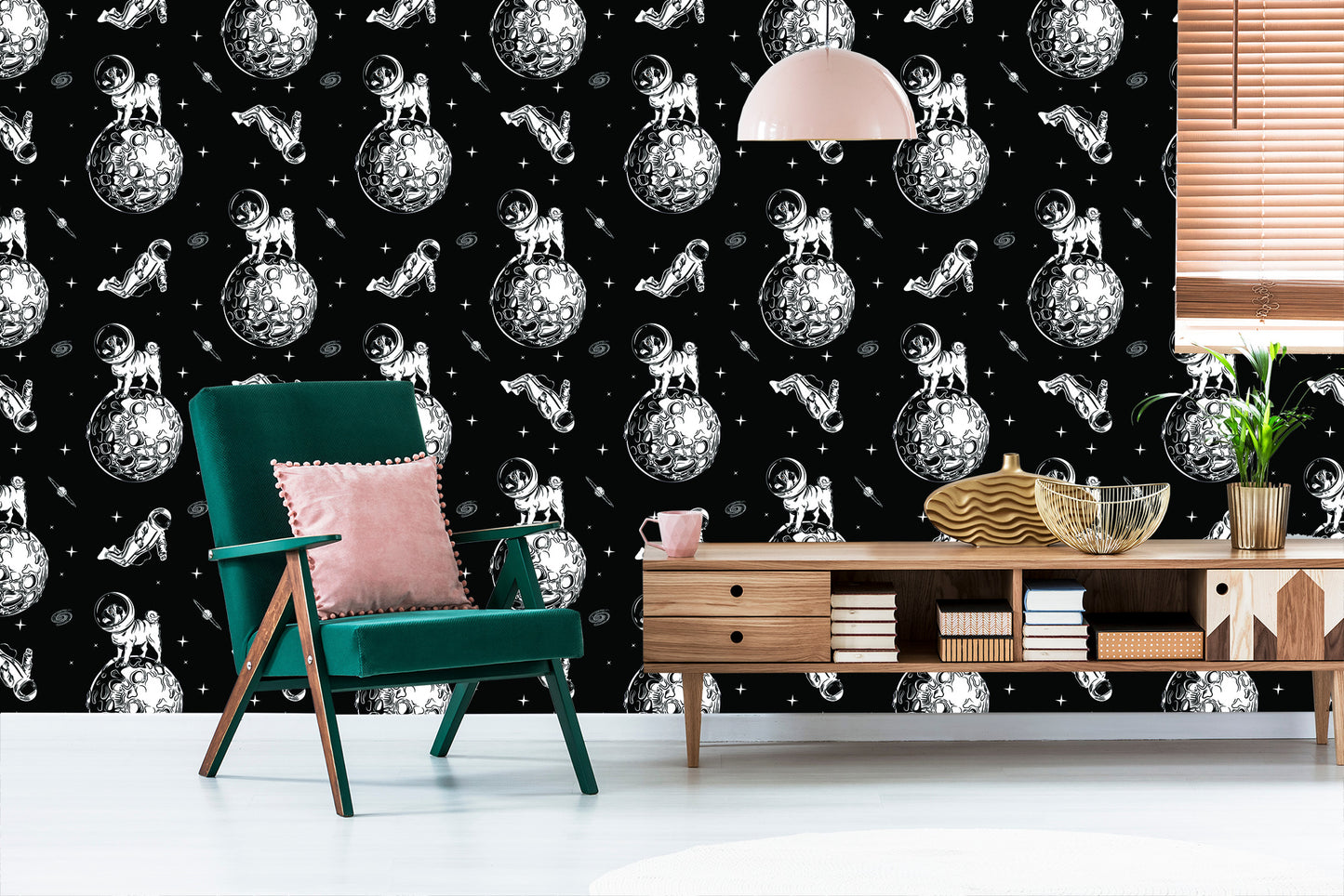 Wallpaper Dogs In Space
