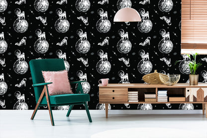 Wallpaper Dogs In Space