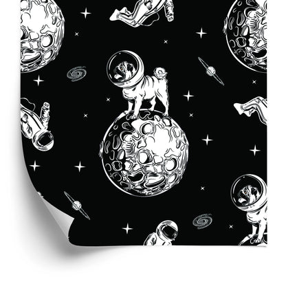 Wallpaper Dogs In Space
