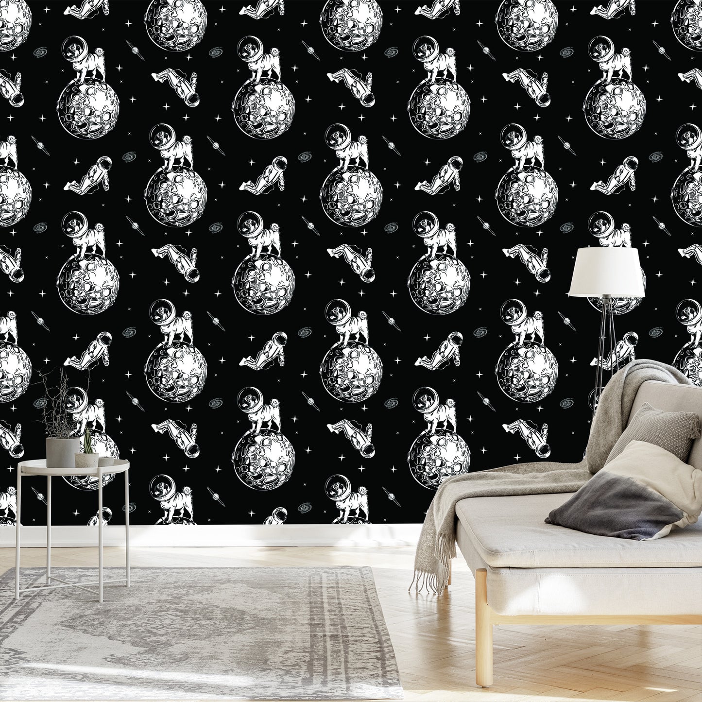 Wallpaper Dogs In Space