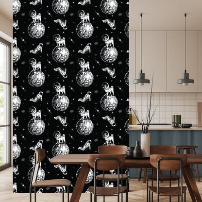 Wallpaper Dogs In Space