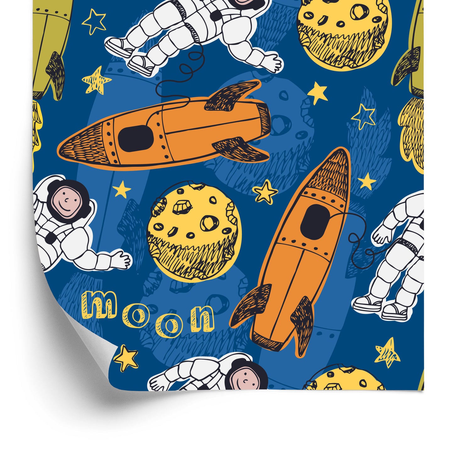 Wallpaper Astronauts Among The Planets