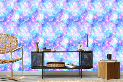 Wallpaper Colorful Galaxy Cosmos
