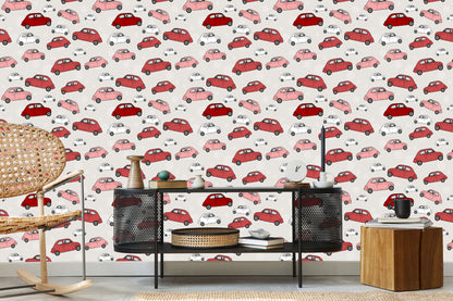 Wallpaper For Children - Colorful Cars