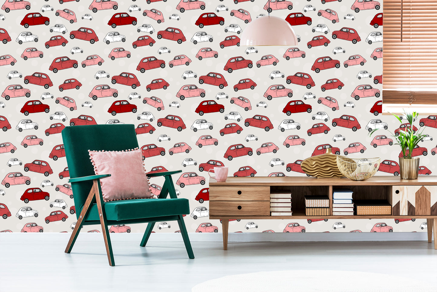 Wallpaper For Children - Colorful Cars