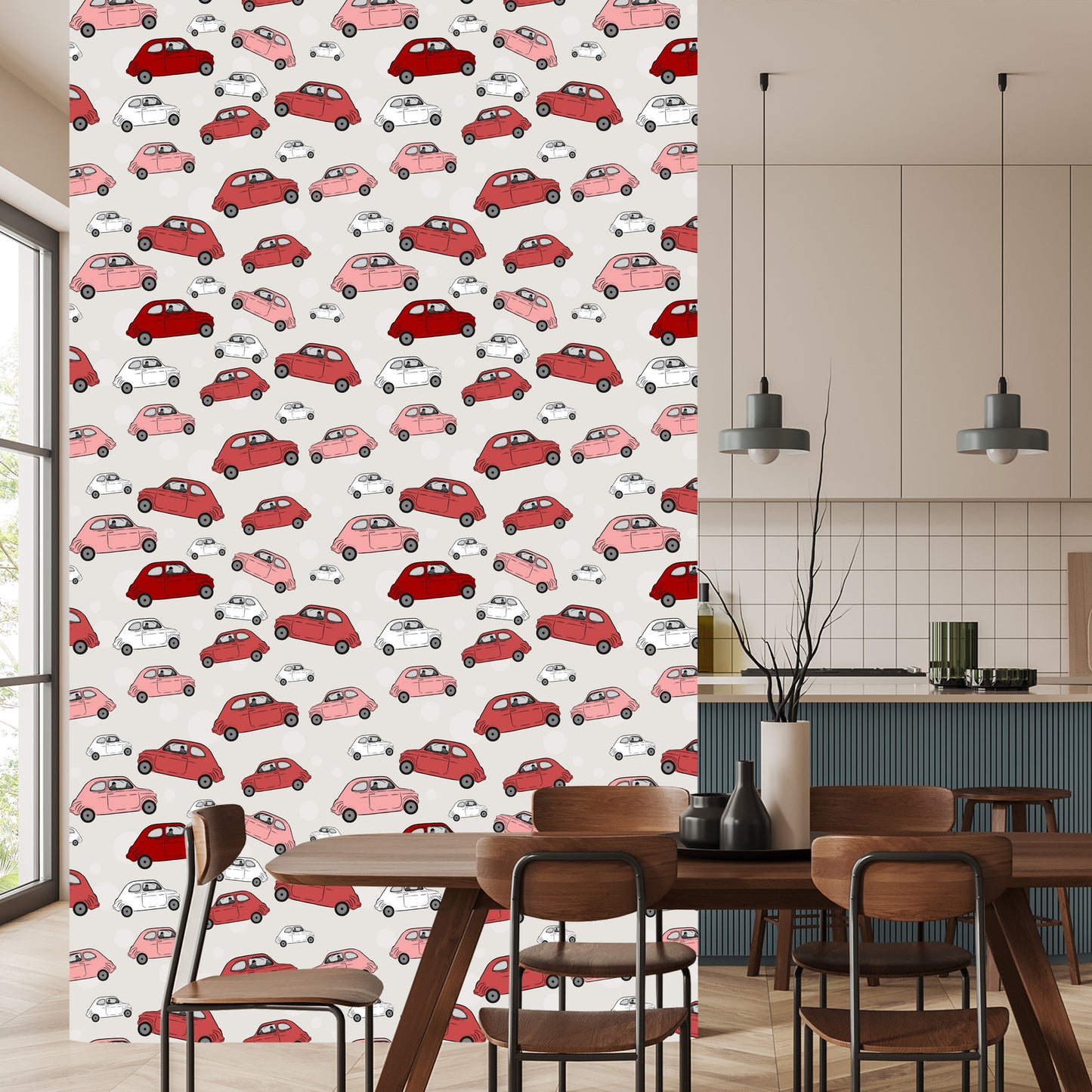 Wallpaper For Children - Colorful Cars