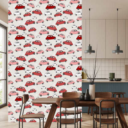 Wallpaper For Children - Colorful Cars