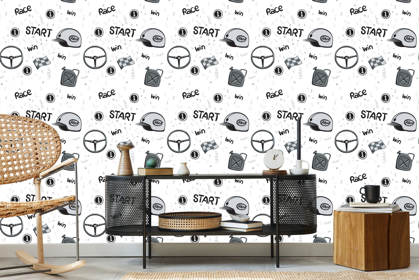Wallpaper Sports Rally Race To Baby Room