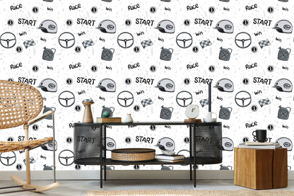 Wallpaper Sports Rally Race To Baby Room