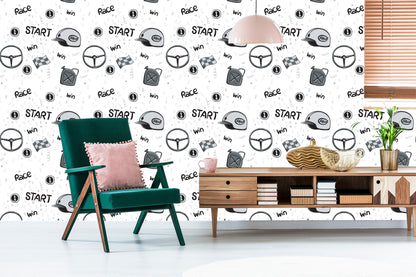 Wallpaper Sports Rally Race To Baby Room