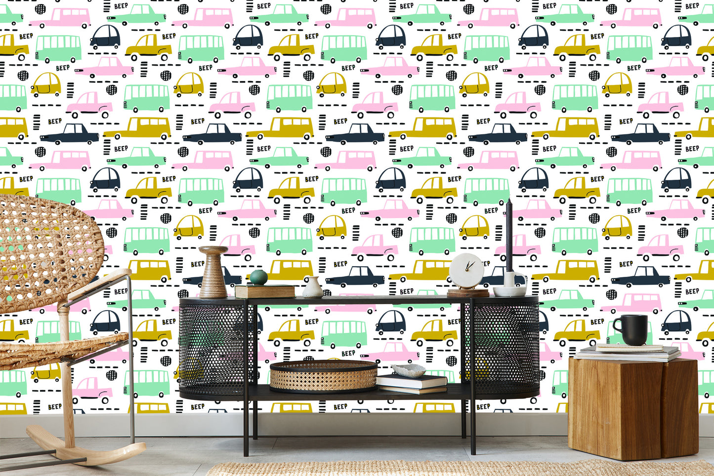 Wallpaper Pastel Cars